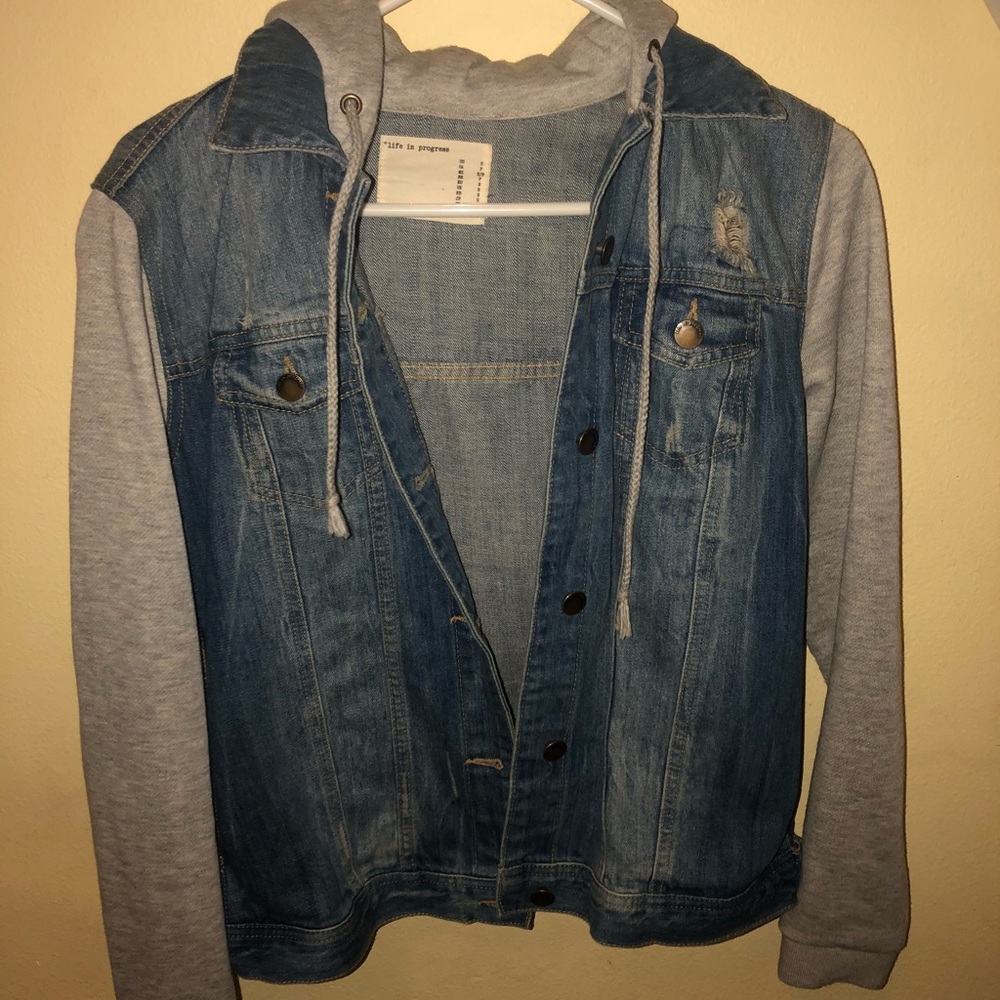 Jean Jacket Sweatshirt